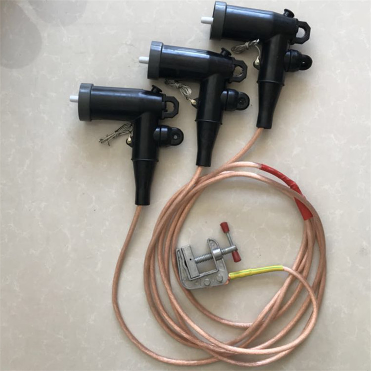 厂家直销肘型接地线电厂专用环网柜携带型高压短路接地线