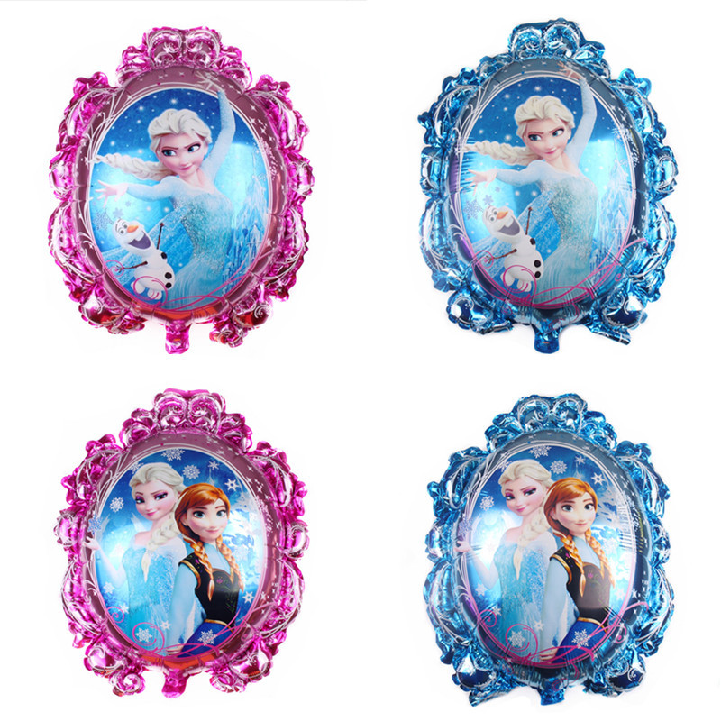 New Snow Adventure Aluminum Film Balloon Cartoon Ice Princess Aluminum Film Balloon Wholesale