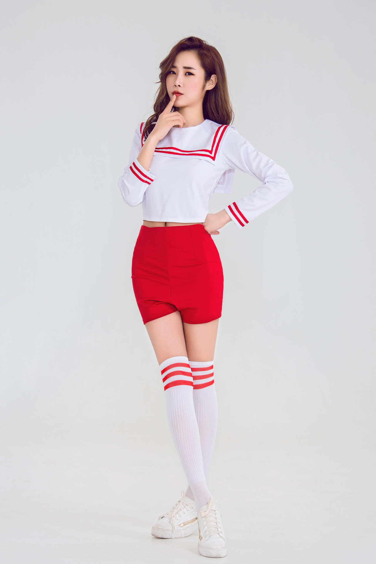 啦啦队服装啦啦操制服诱惑ds演出服学生服学生装厂家批发