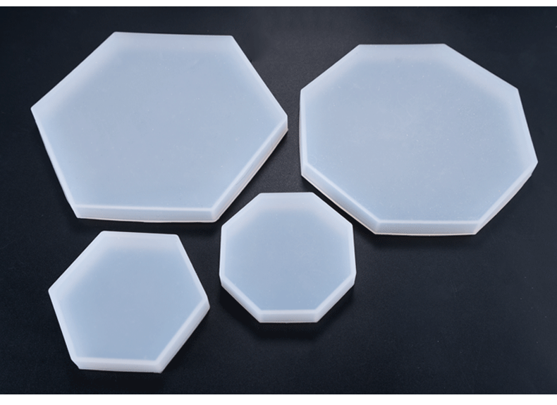 滴胶模具 diy手工多款菱形摆台杯垫水晶滴胶大小菱形硅胶模具