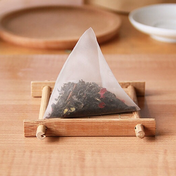 尼龙网布茶包过滤袋四角包三角包金字塔包6*8cm一次性立体无标袋
