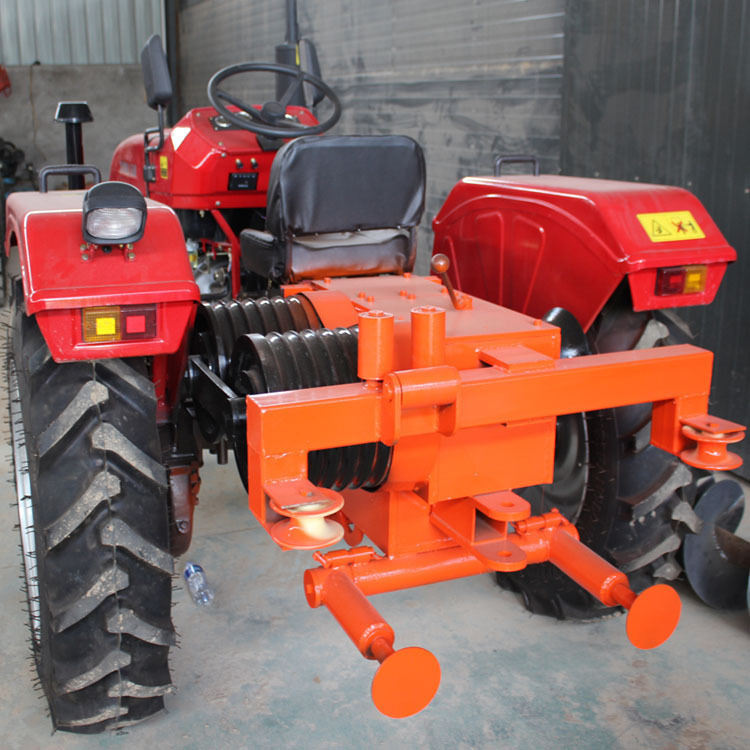 8吨电力放线绞磨车 电力工程拖拉机绞磨机 500型拖拉机绞磨