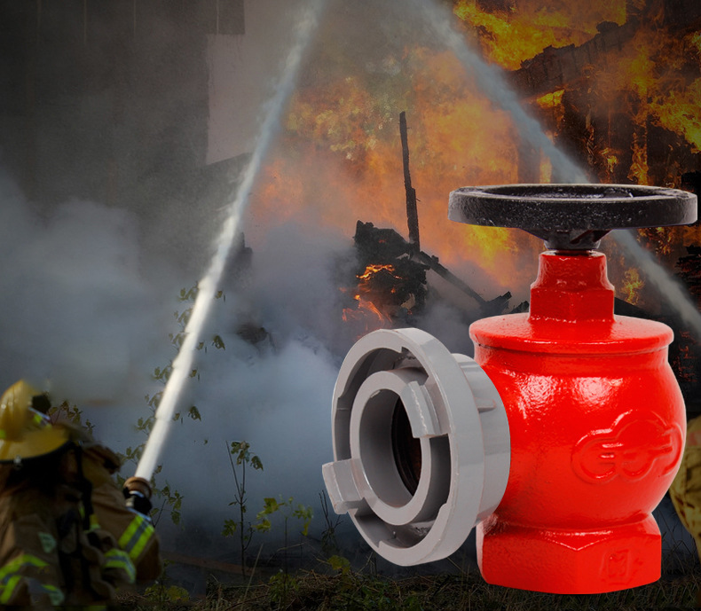 天广消防 室内消火栓sn65消防水带阀门消防水龙头 铜杆铜环铜座