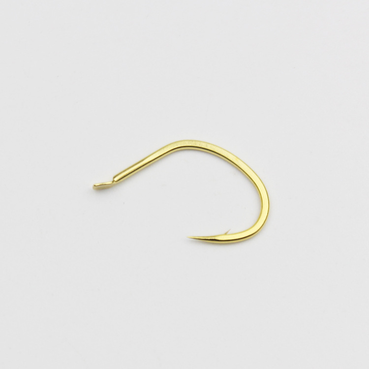 筏钓专用钩正品散装6h硬度带倒刺短柄筏钓钩翘嘴鱼钩渔具用品批发