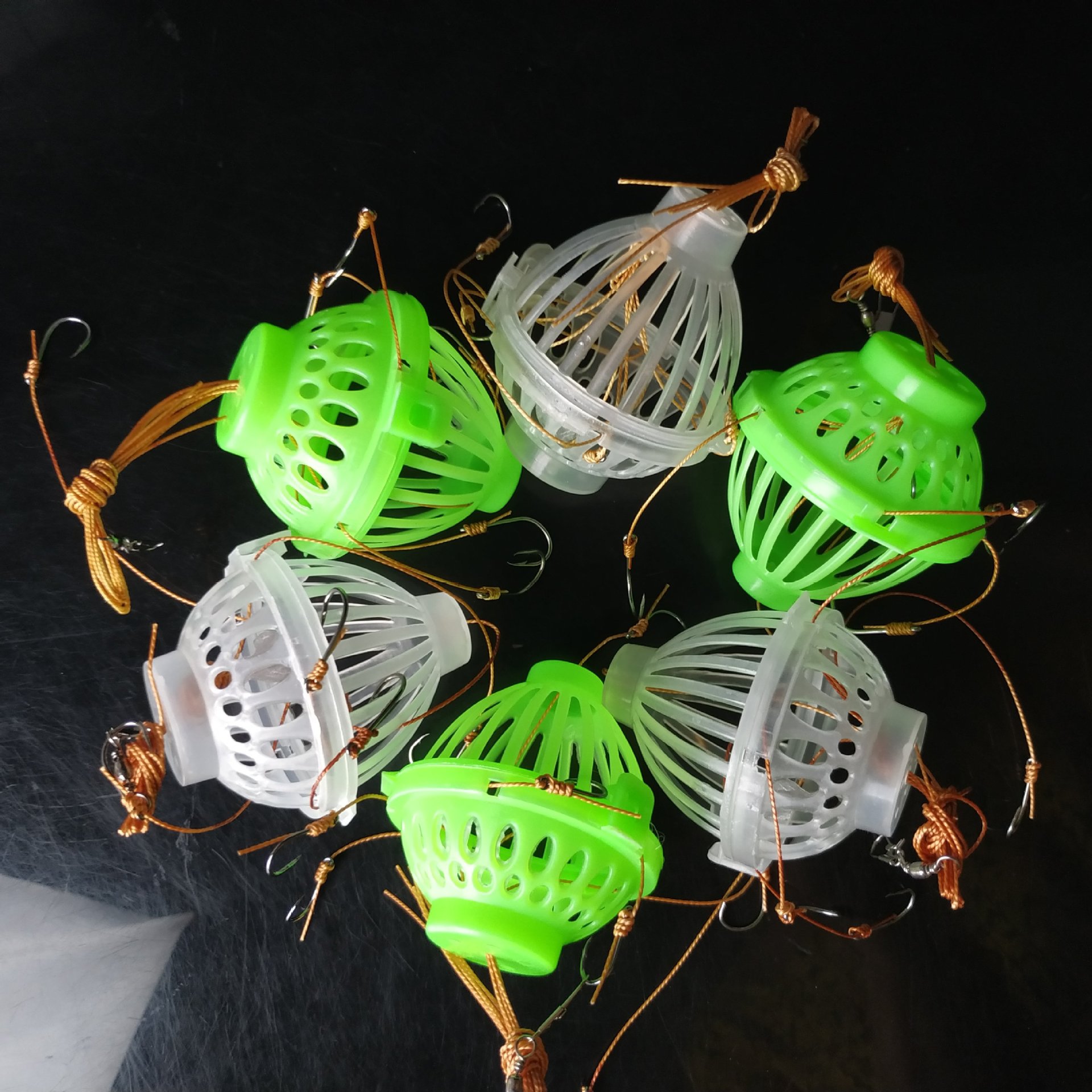 厂家直销鲢鳙水怪钓笼 鱼猎手钓笼 水怪水雷钓笼饵笼渔具量大从优