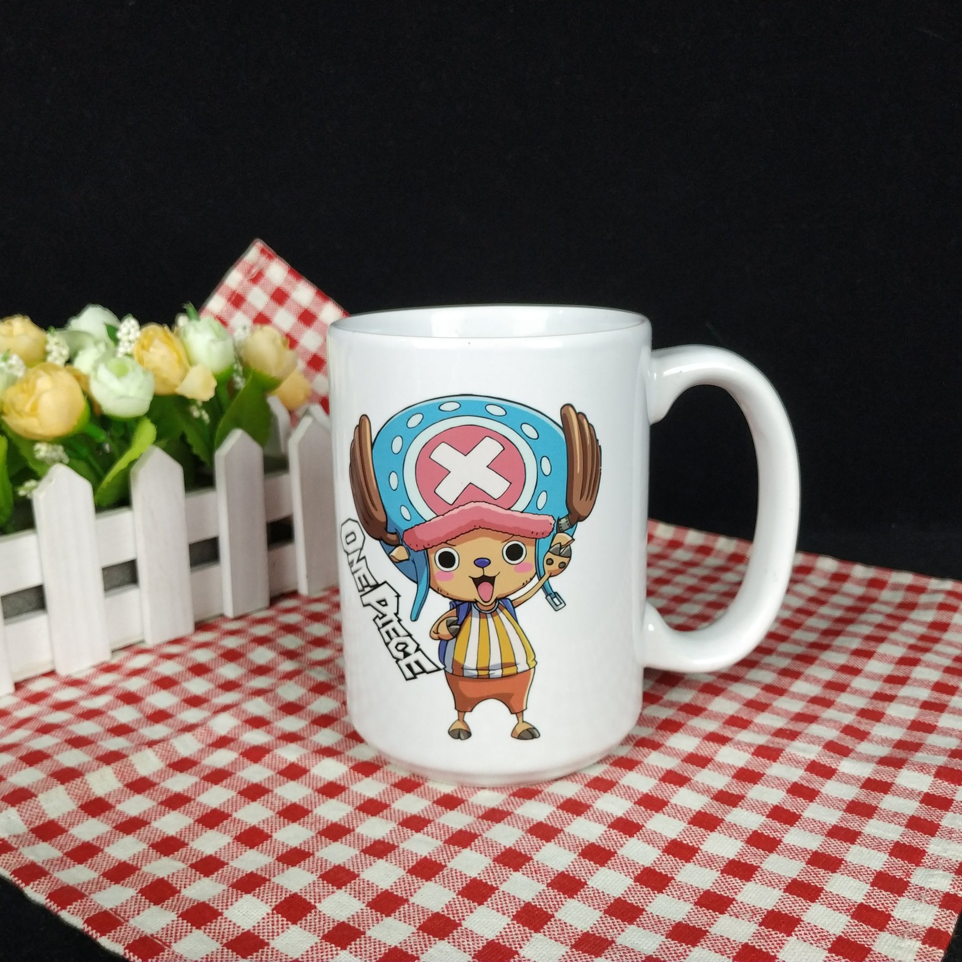 热转印马克杯印logo外贸15oz色釉陶瓷杯大容量热升华涂层陶瓷水杯