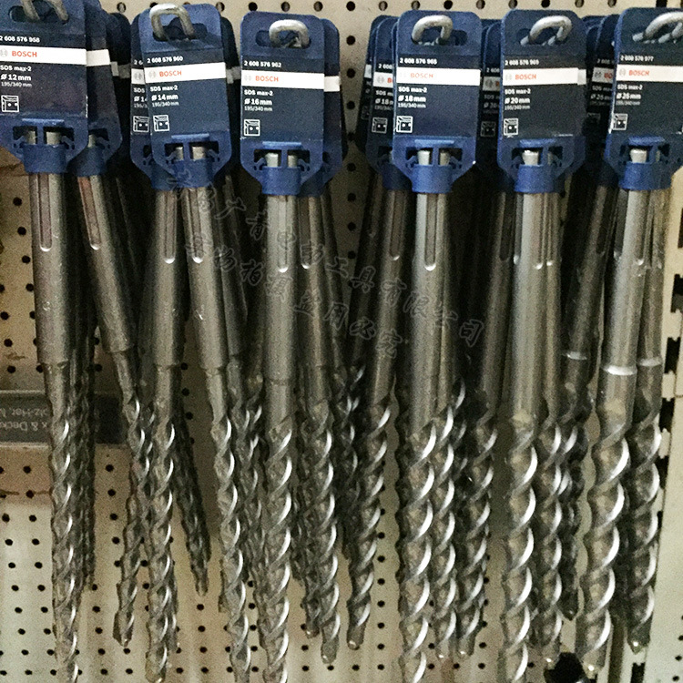 bosch博世电锤钻头gbh5-38d/40dce五坑两刃穿墙冲击钻头7-46de