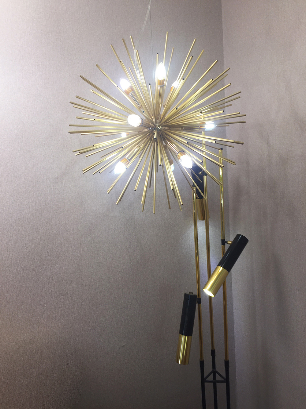 北欧蒲公英吊灯服装店创意个性吊灯网红咖啡厅餐厅灯抖音同款吊灯