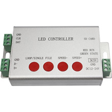 LED全彩控制器,LED控制器,DMX控制器,SD卡控制器,LED幻彩控制器
