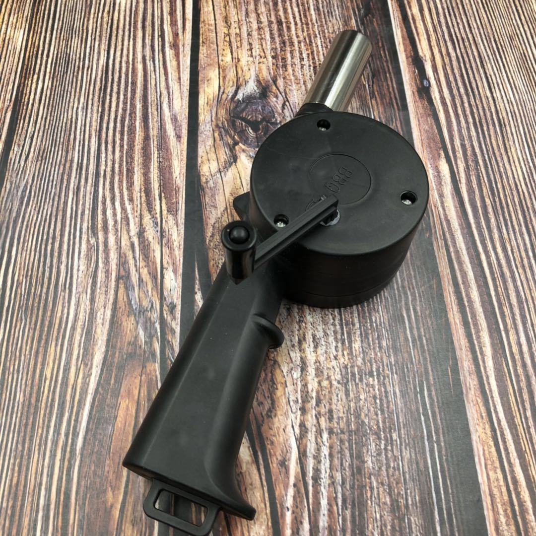 厂家直销手动鼓风机 烧烤用具户外烧烤吹风机 手摇鼓风机