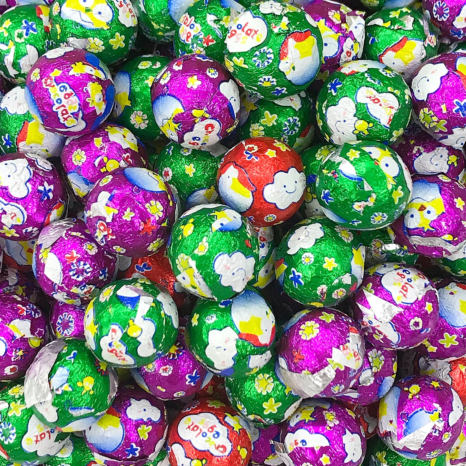 彩球巧克力2.5kg彩色巧克力豆散装批发香脆葵瓜子巧克力糖果零食