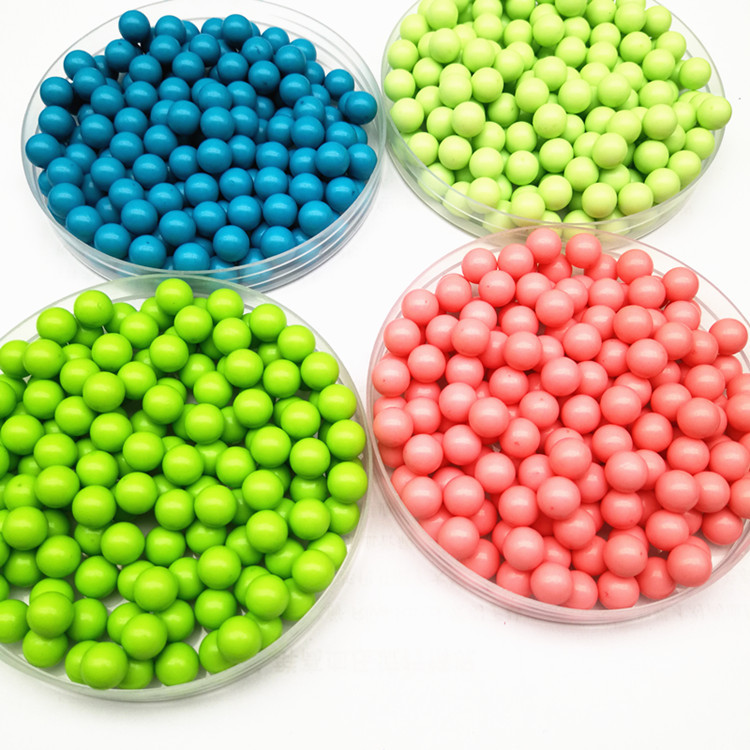 塑料无孔彩色珠子 亲子互动弹珠玩具 摇奖机游戏珠 玩具眼睛配件