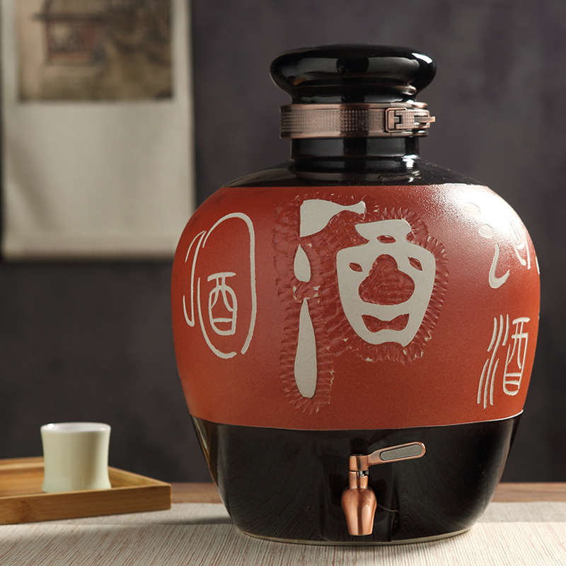酒坛酒缸家用酿酒坛酒瓶密封窖藏酒壶带龙头阿里巴巴为您找到约22张酒