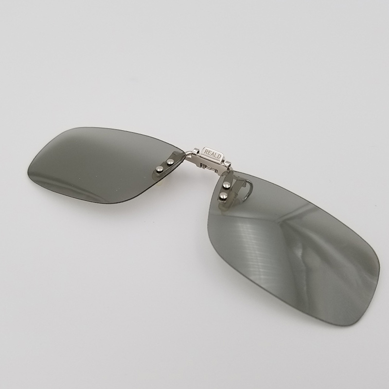 简约金属3d近视夹片电影院专用三d立体眼镜reald主流imax格式播放