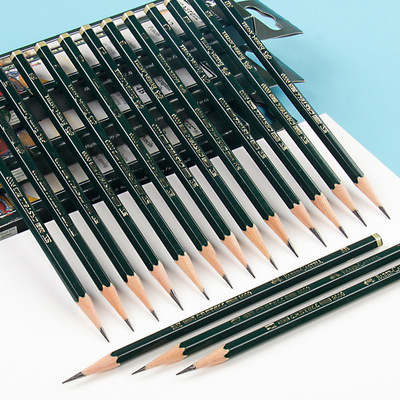 德国辉柏嘉铅笔9000专业绘画设计素描铅笔绘图铅芯细腻速写铅笔2b