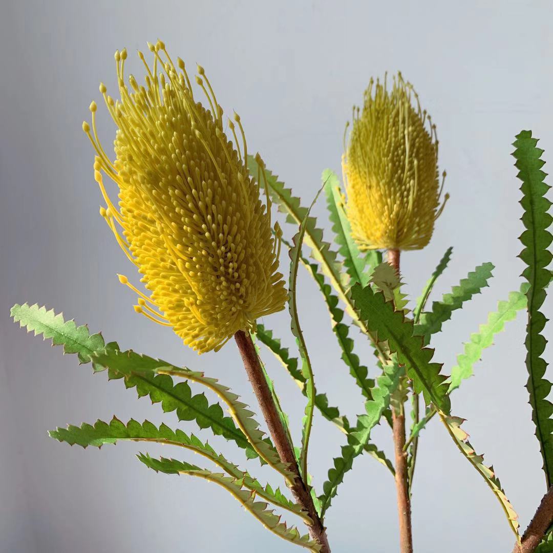 仿真花 佛塔花 斑克木高端绢花批发假花装饰软装跨境电商货源