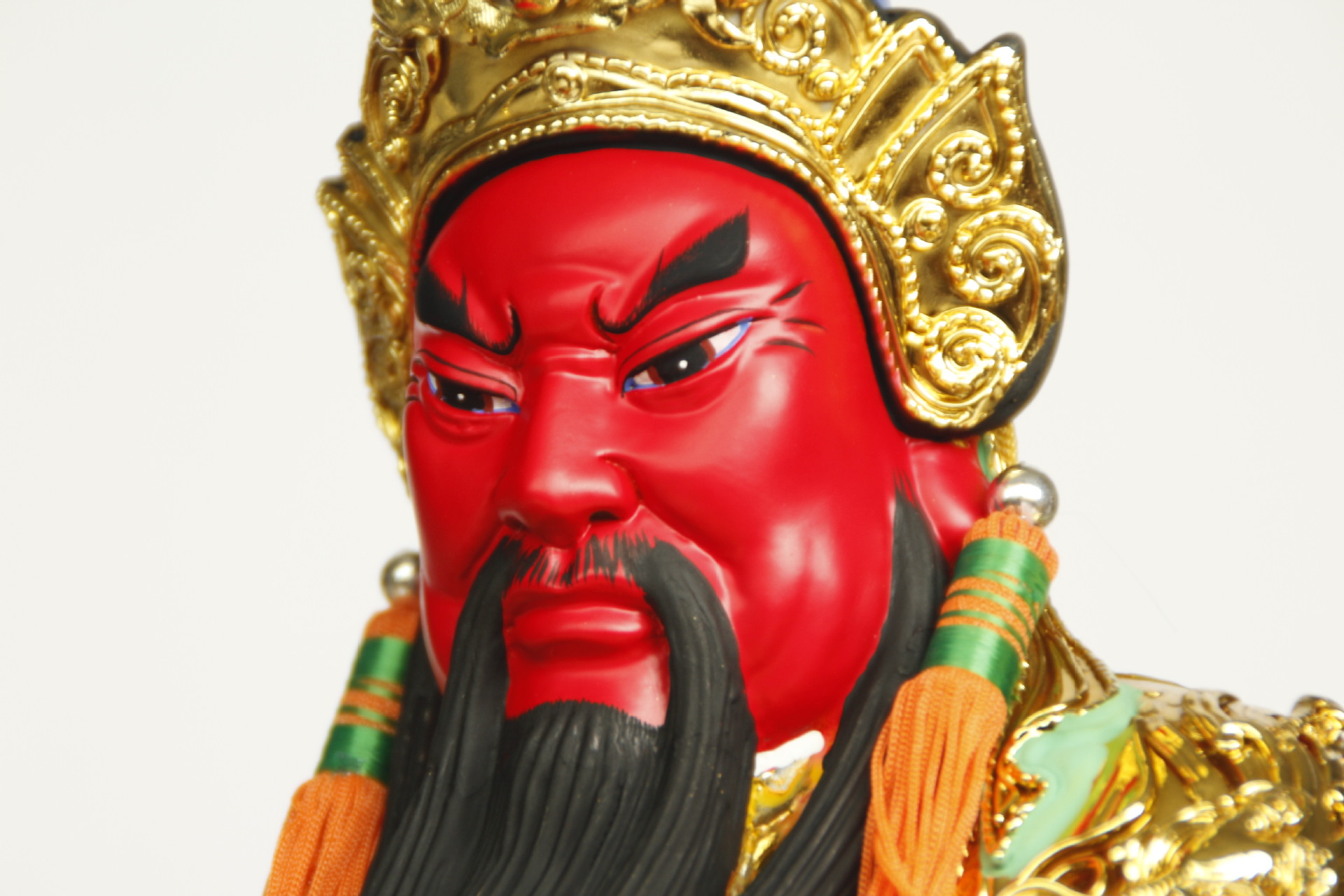 厂家直销武财神关公佛像关圣帝君二爷家用招财供奉树脂工艺品摆件