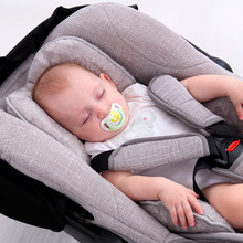 0-1岁宝宝推车睡垫 婴儿座椅毛绒坐垫宝宝童车户外睡垫现货批发
