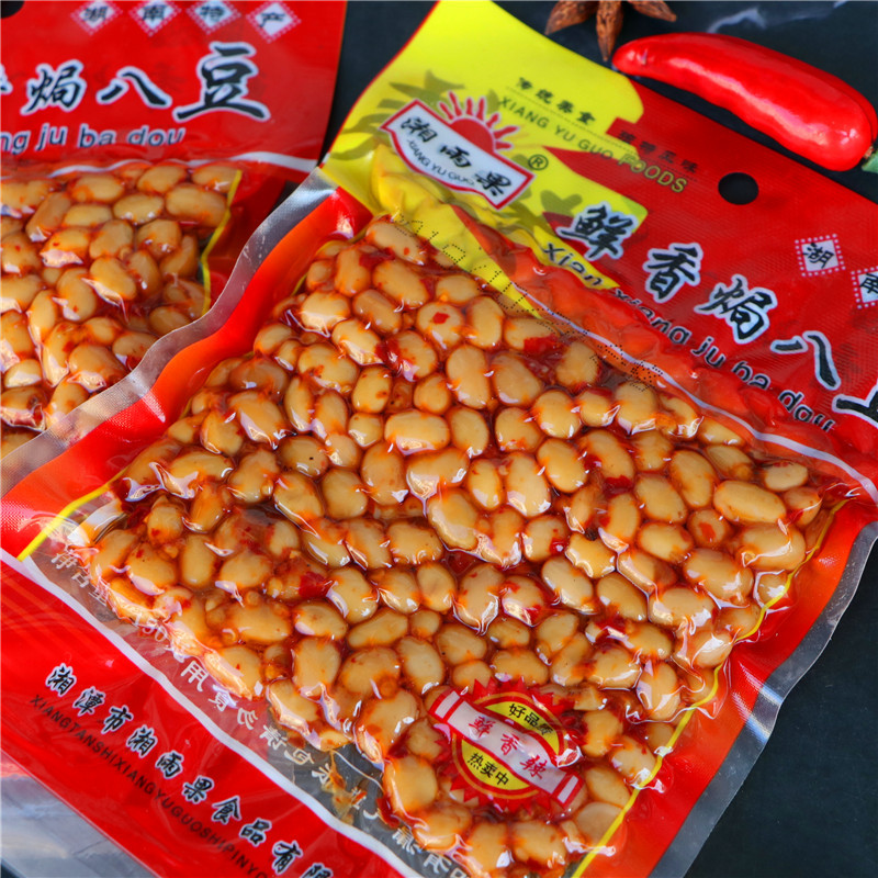 商品描述储存条件常温产品类别腊八豆包装规格鲜香焗八豆150g*30包