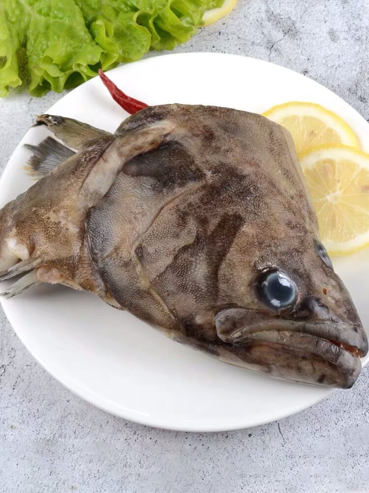 连云港鸦片鱼头批发30斤 鸦片鱼头 批发新鲜船冻厂地直销冷冻海鲜-阿
