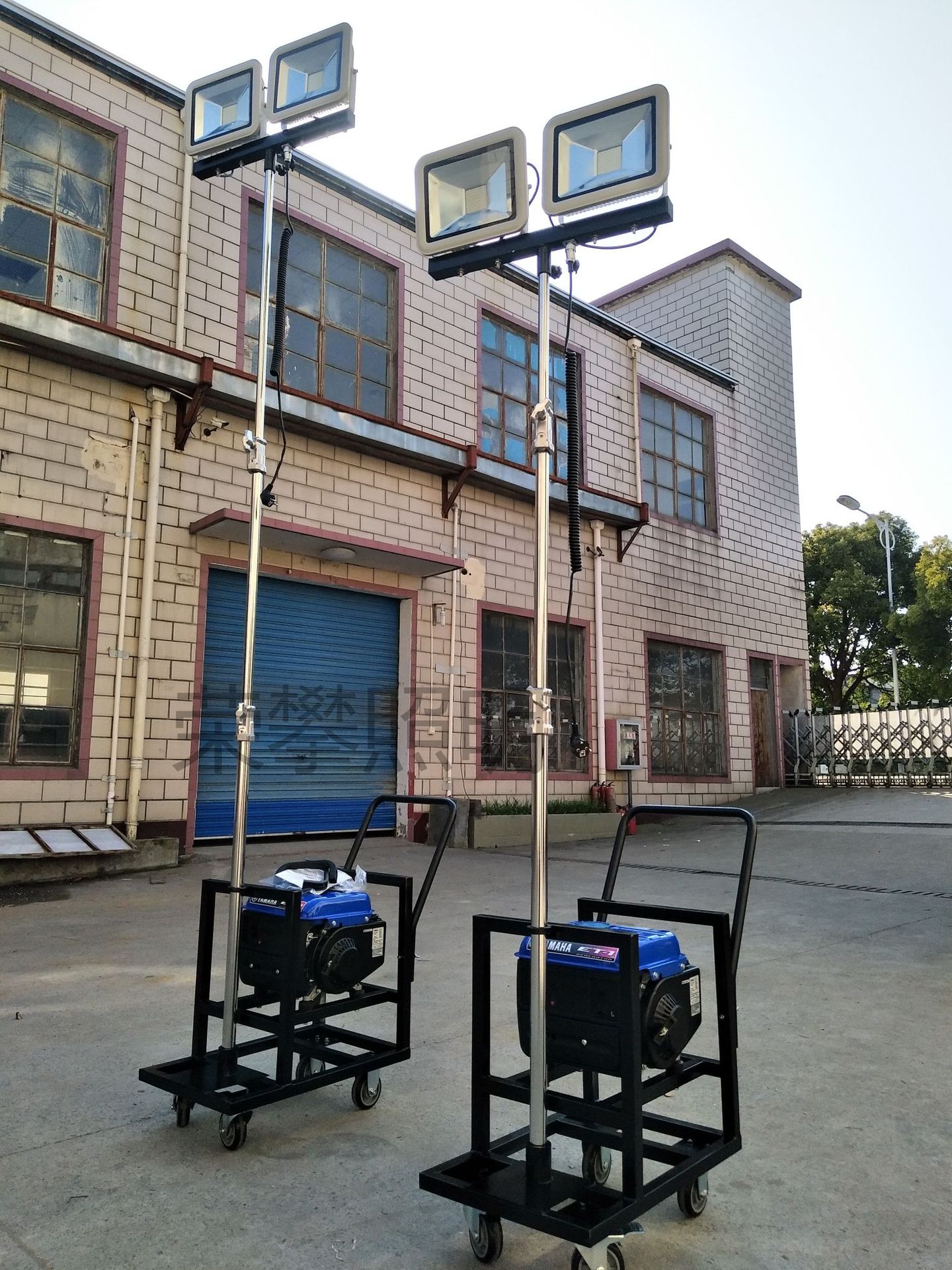 sfw6120轻便型升降泛光工作灯便携式照明车小型照明装置