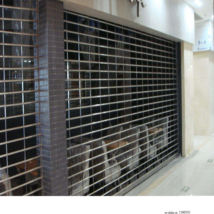 不锈钢格栅卷帘门