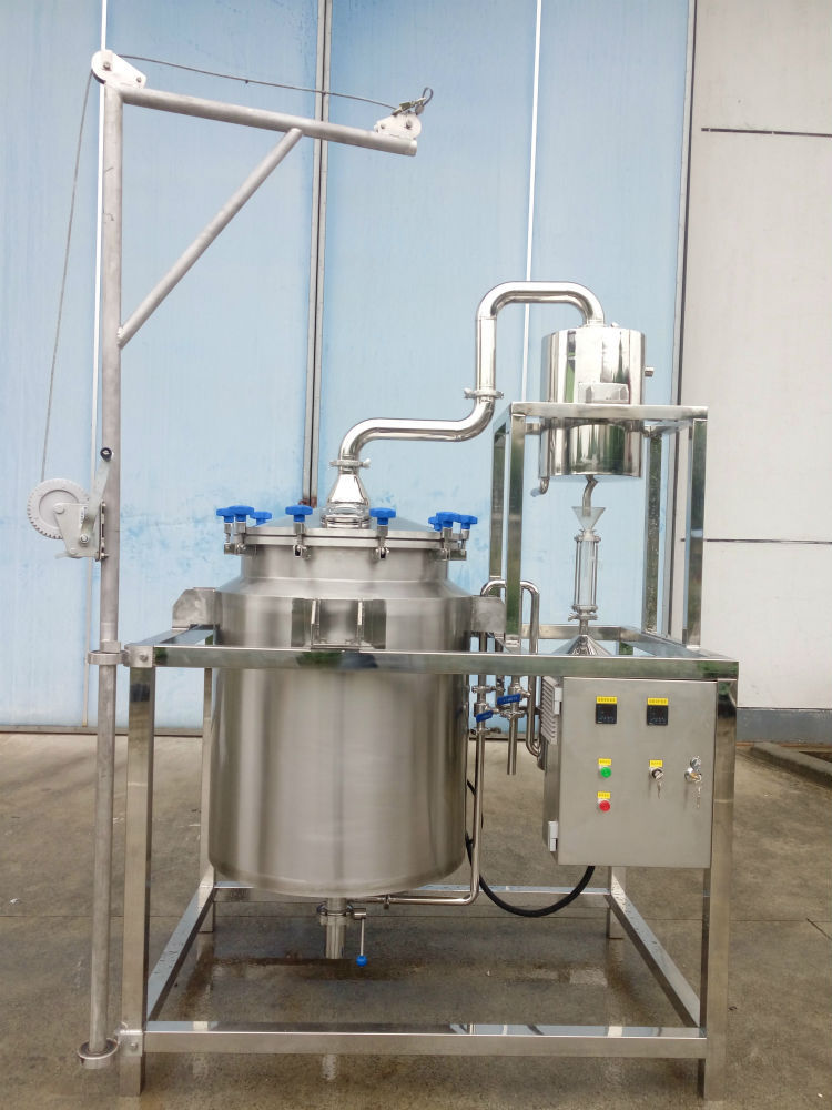 【厂家定制生产】樟脑精油提取设备|多容积植物纯露收集精油提取