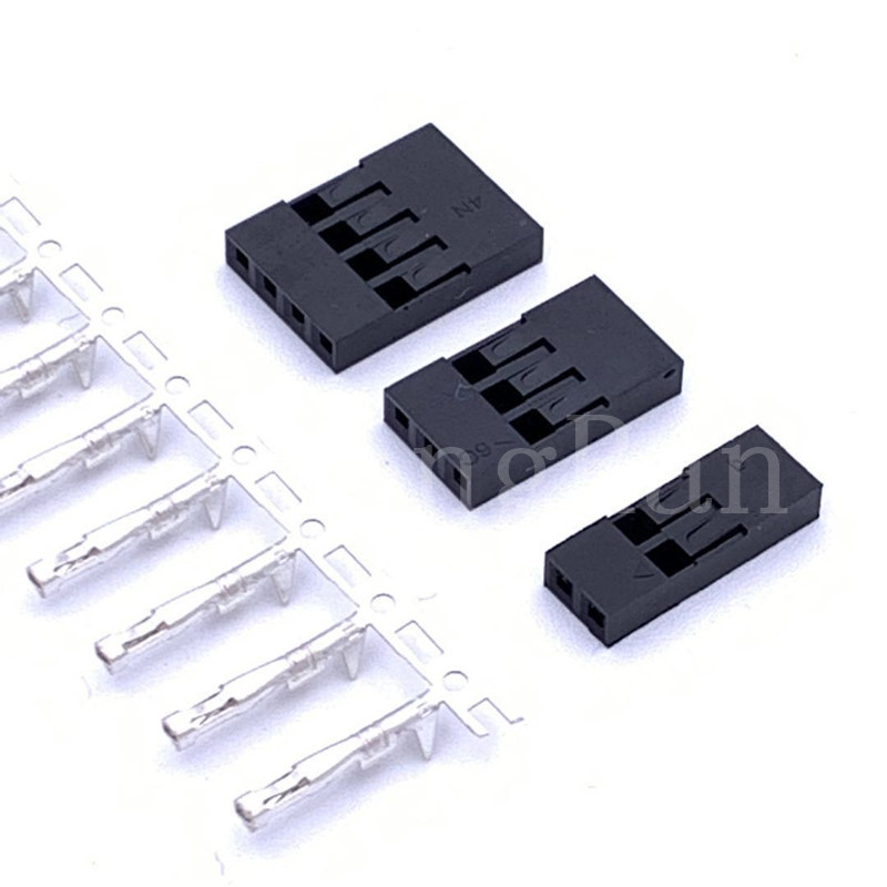 厂家直销杜邦2.54连接器 公母胶壳 插簧插片 压线端子 杜邦端子