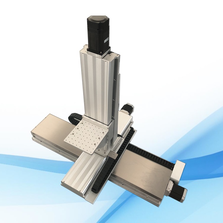 极坐标三轴机械手臂上下料测试教学实验直交机器人线性模组滑台