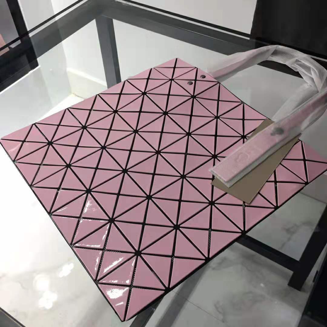 三宅新款菱形包一生折叠包几何菱格包潮流单肩包手提腋下女士包包