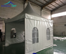 Aluminium pagoda tent 广州工厂批量出售活动广告尖顶篷房