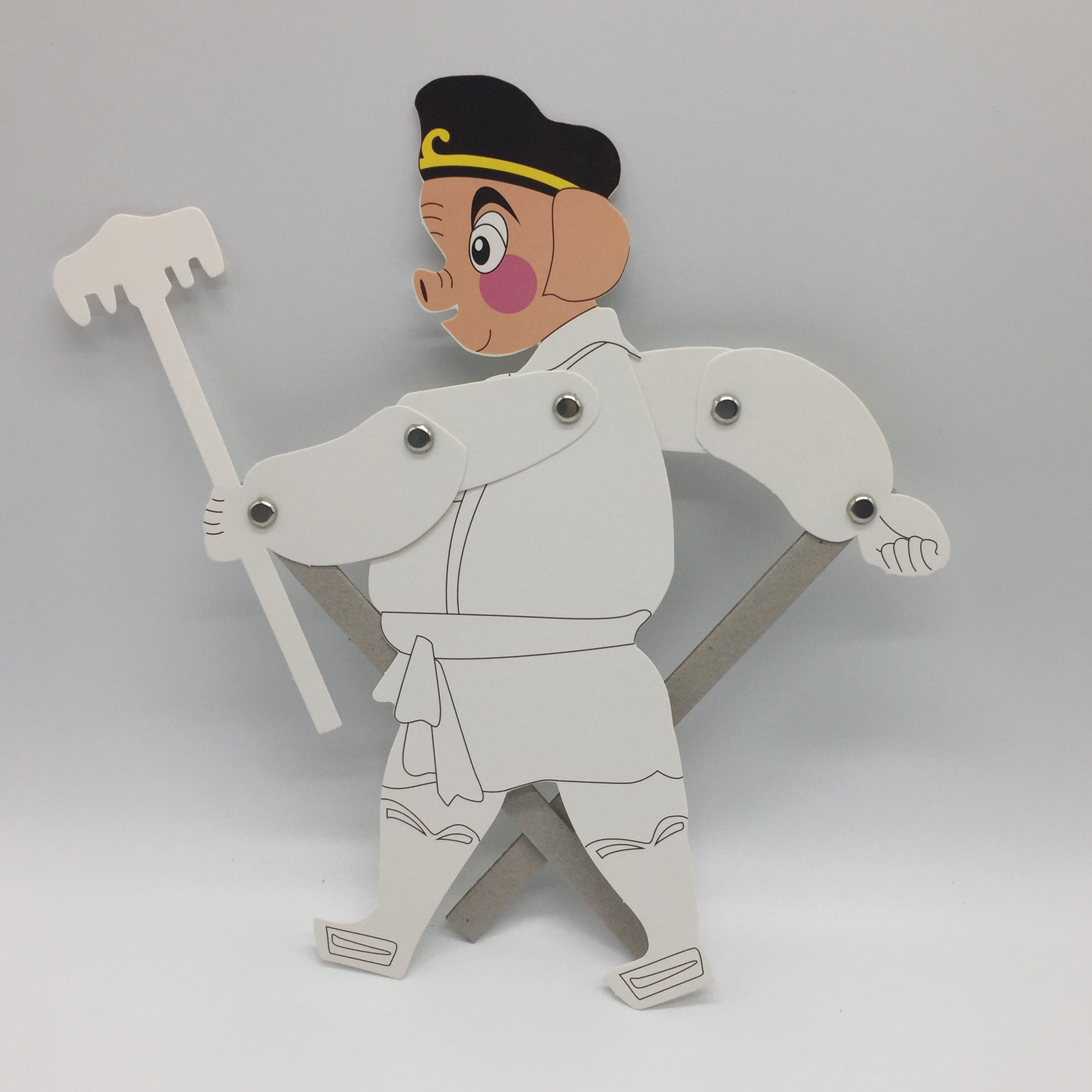 西游记人物皮影戏 手工diy 儿童绘画制作材料包幼儿园美劳批发