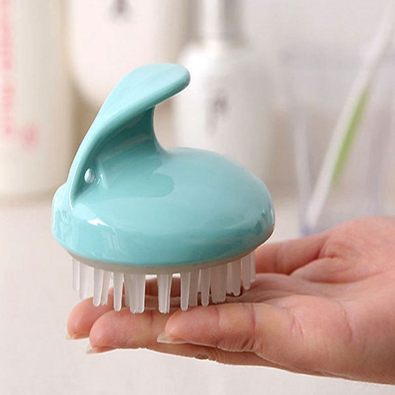 秀美儿洗头刷按摩刷洗头梳子洗发梳洗发刷硅胶pe款宠物毛刷