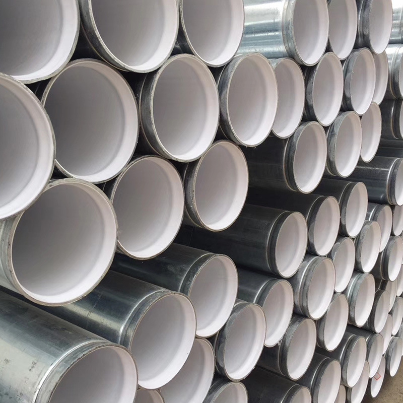 厂家现货 给水衬塑管 衬塑钢管 镀锌衬塑管 大小口径规格齐全