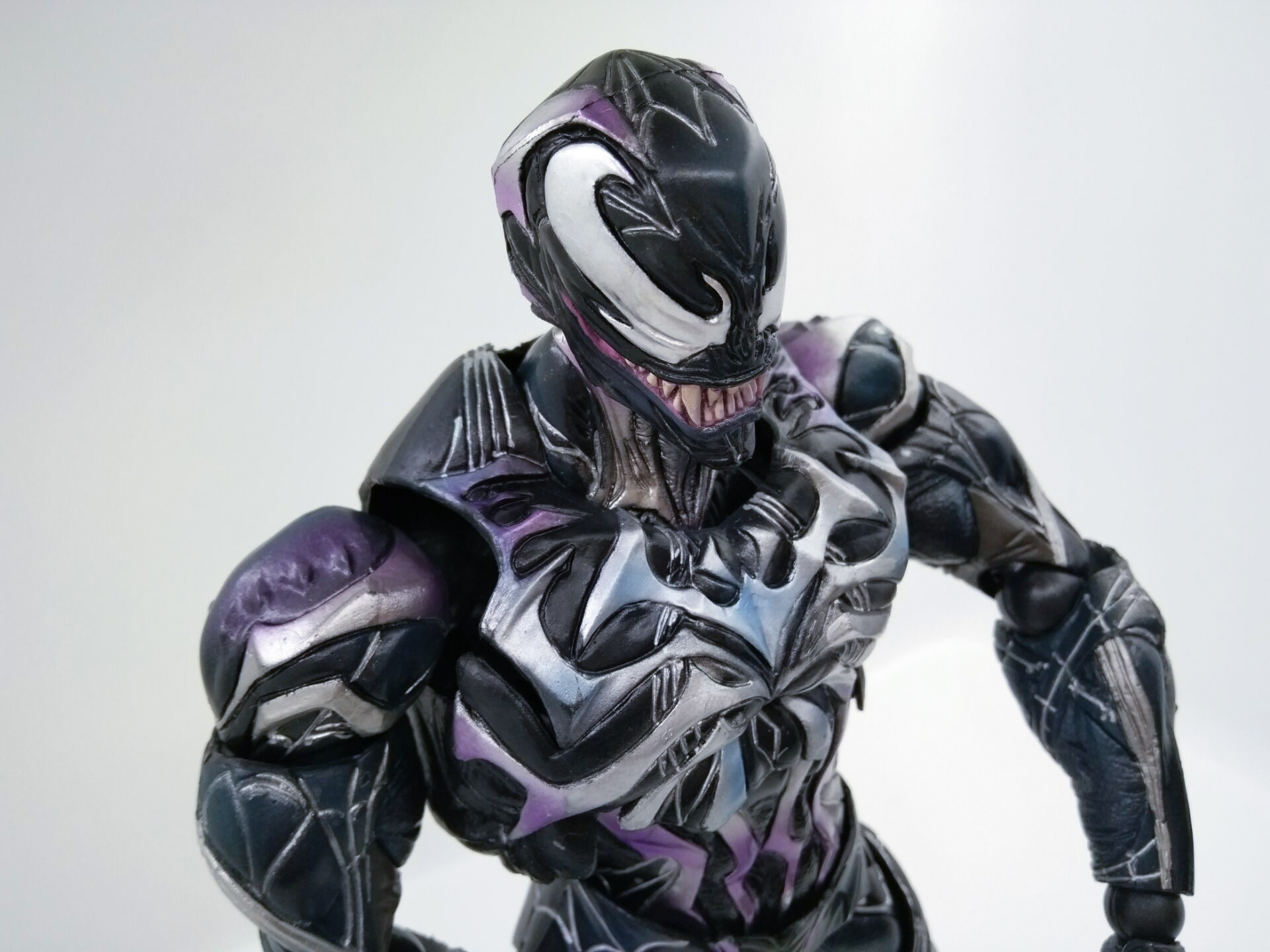 动漫手办批发美漫pa改毒液关节可动盒装模型摆件figure公仔手办