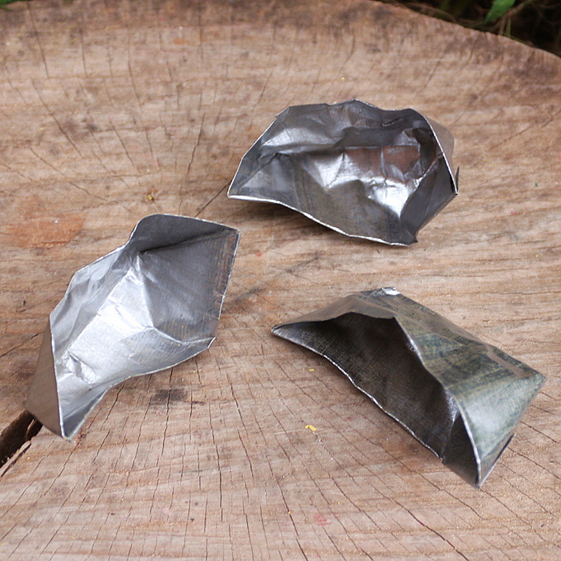 包邮手工折锡箔银元宝锡箔纸元宝金银元宝祭祀用品烧纸纸钱700个