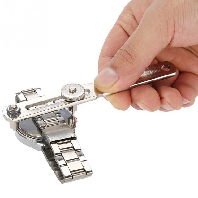 银色圆头两爪开后盖工具 修表工具 开表器 手表开底盖 两脚开盖器