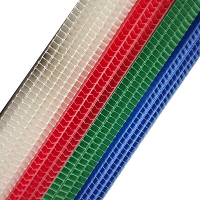 6mm中空板-2mm塑料白色波板-s型纹路塑料板-万通板