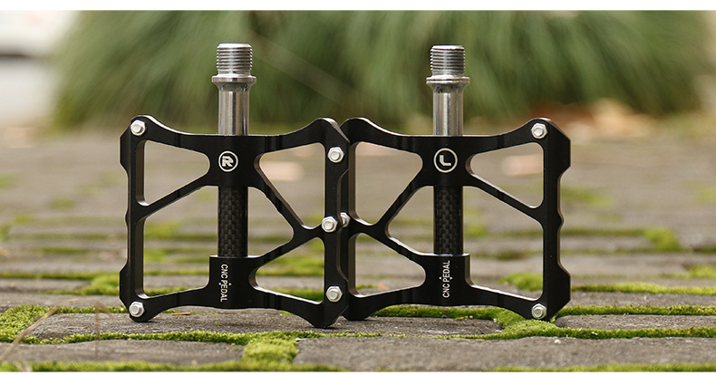 wheelup自行车脚踏 山地公路车超轻铝合金踏板培林脚踏跨境亚马逊