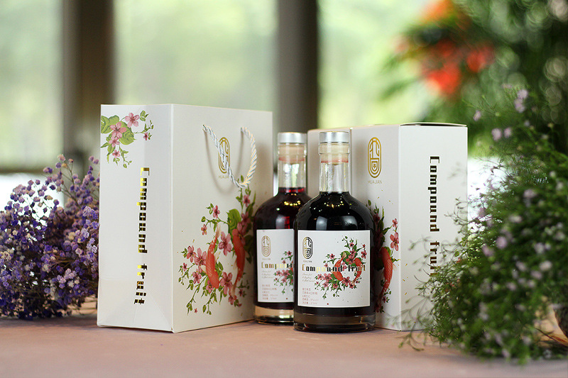 花间锦里复合果酒 百香果红树莓纯果发酵水果酒 女士低度甜酒