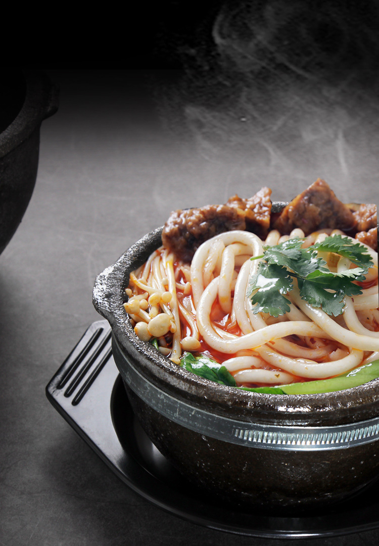 批发米线土豆粉砂锅耐高温黑米线砂锅老式土砂锅厂家直销沙锅