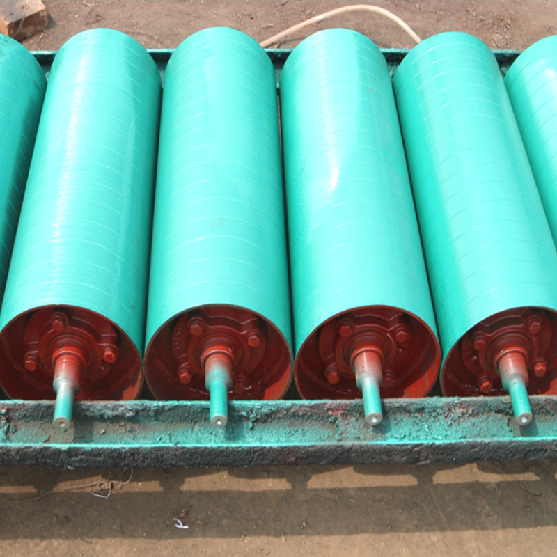 td75型无动力传动滚筒改向滚筒内装改向辊筒压带轮辊筒加工