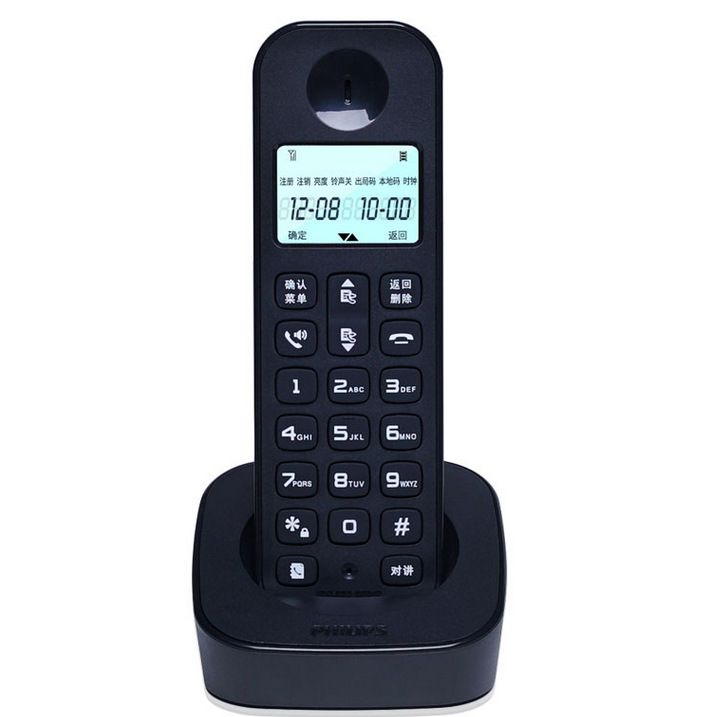 飞利浦(philip) 160无绳电话机子母机商务办公家用无线座机