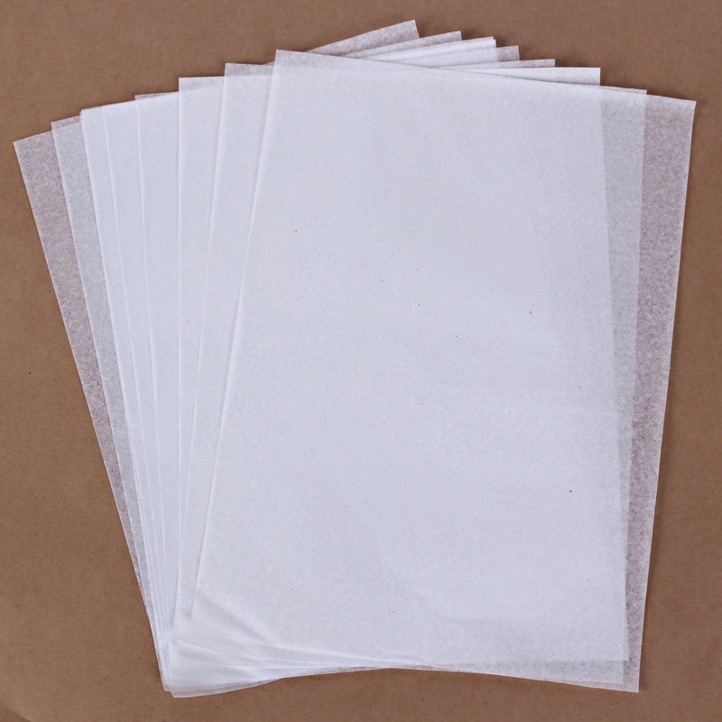 工厂直供14g优质印刷拷贝纸防潮纸 白色半透明薄纸鞋服包装雪梨纸