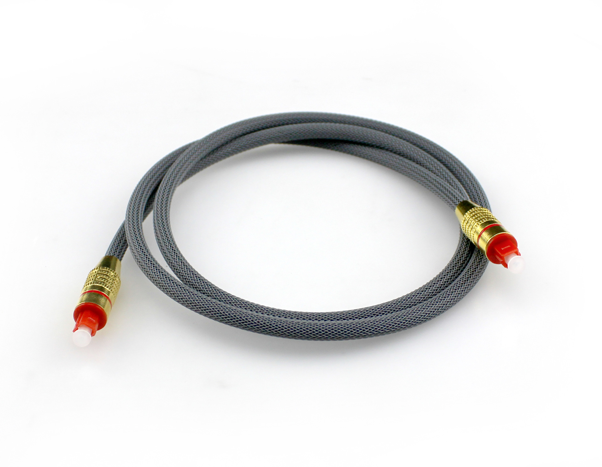 光纤音频线音响数字功放光纤线编织网 方口对方口