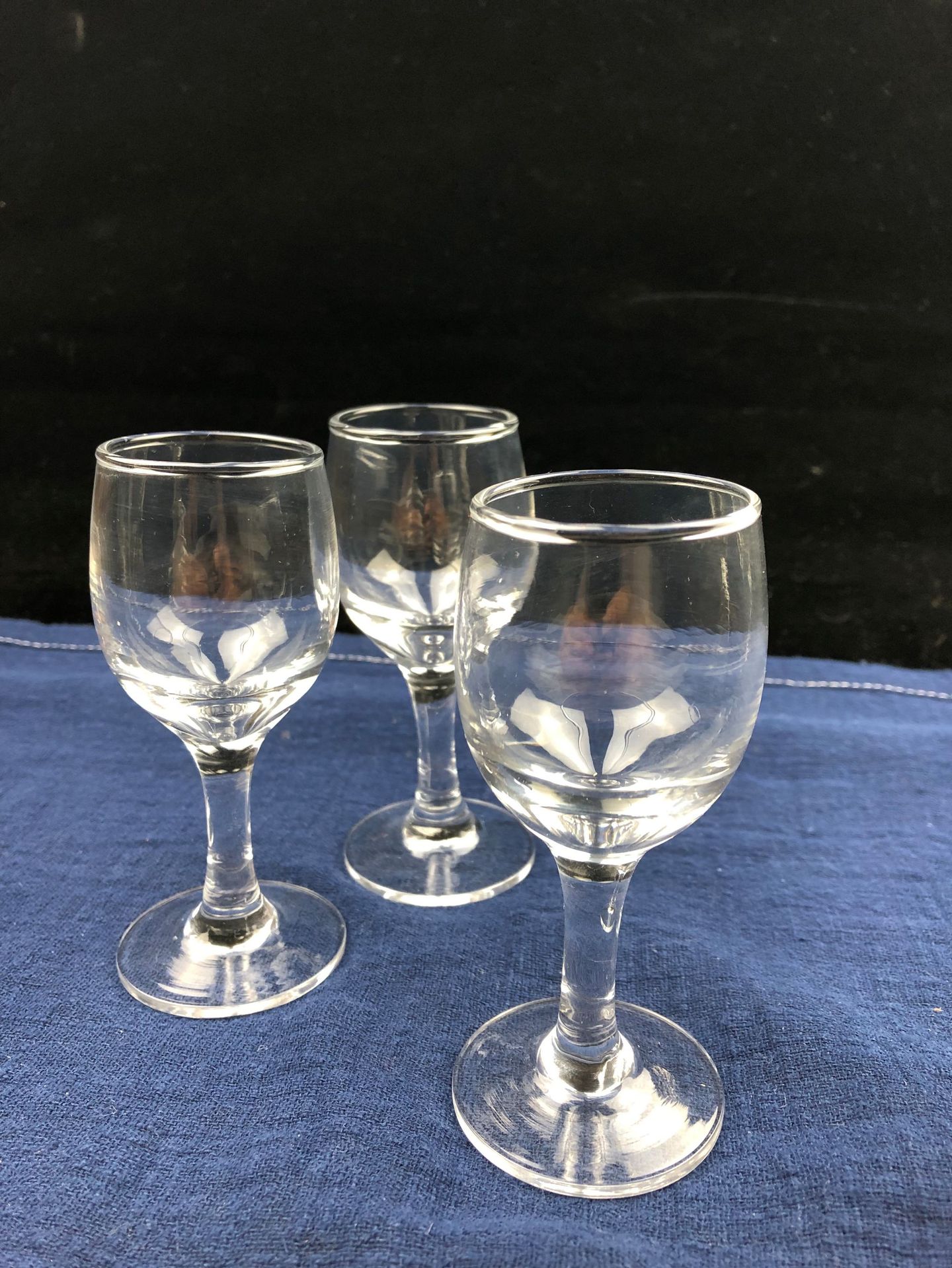 65毫升一两二高脚白酒杯人工吹制品酒杯石岛3102同款可加工logo