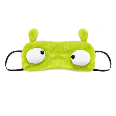 厂家直销韩版大眼搞怪卡通眼罩定制全棉遮光旅行睡眠助眠护眼罩