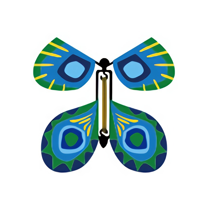 创意diy会飞的纸蝴蝶 新奇儿童飞行玩具 义乌跨境地摊货源-阿里巴巴