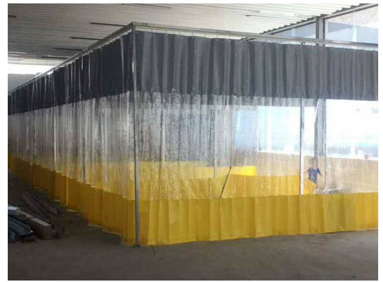 4,防静电,防光,防蚊虫,防水3,有效防止车间,门口空调冷气和暖气相互