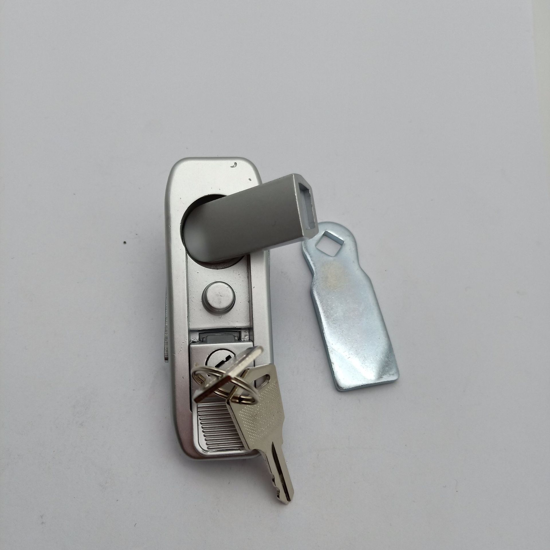 工业柜锁ms738-1-2配电箱锁 电柜箱平面锁 弹跳锁 设备机械门锁具